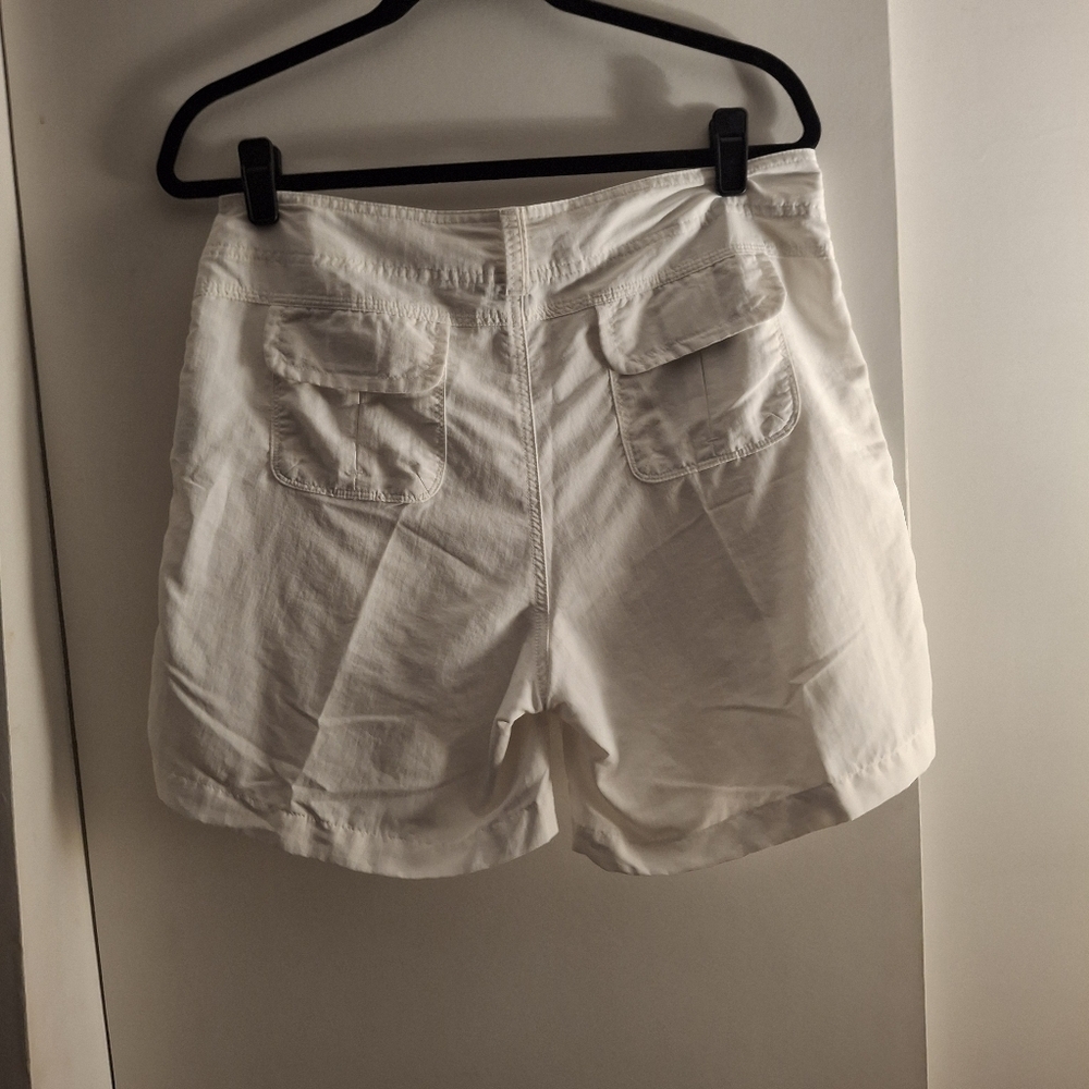 Bimini Bay Women's White Casual Cargo Shorts - Picture 2 of 9
